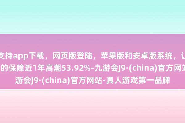 支持app下载，网页版登陆，苹果版和安卓版系统，让您的资金得到最完善的保障近1年高潮53.92%-九游会J9·(china)官方网站-真人游戏第一品牌